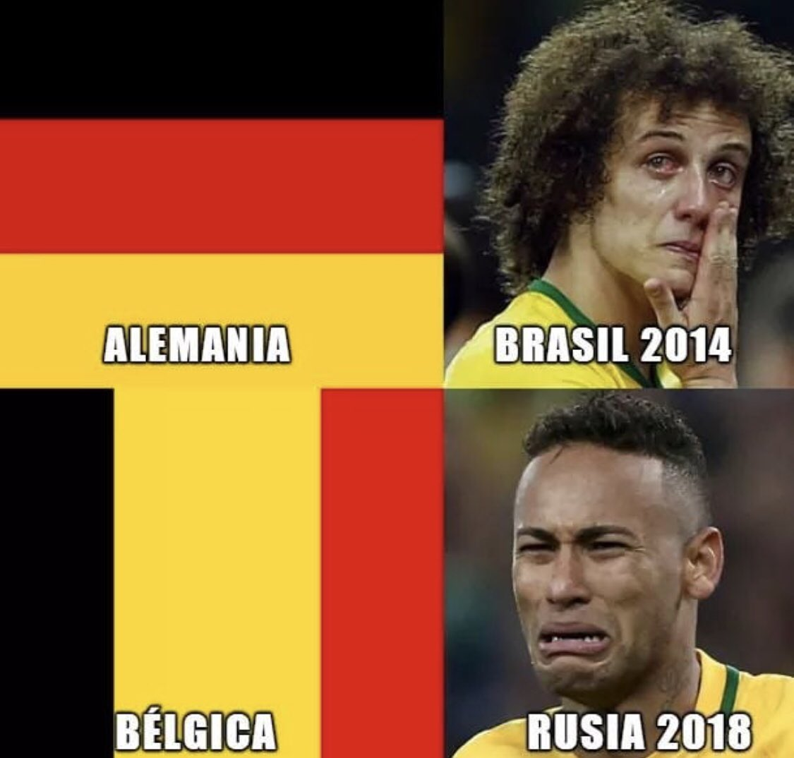 Los memes más divertidos que dejó la eliminación de Brasil