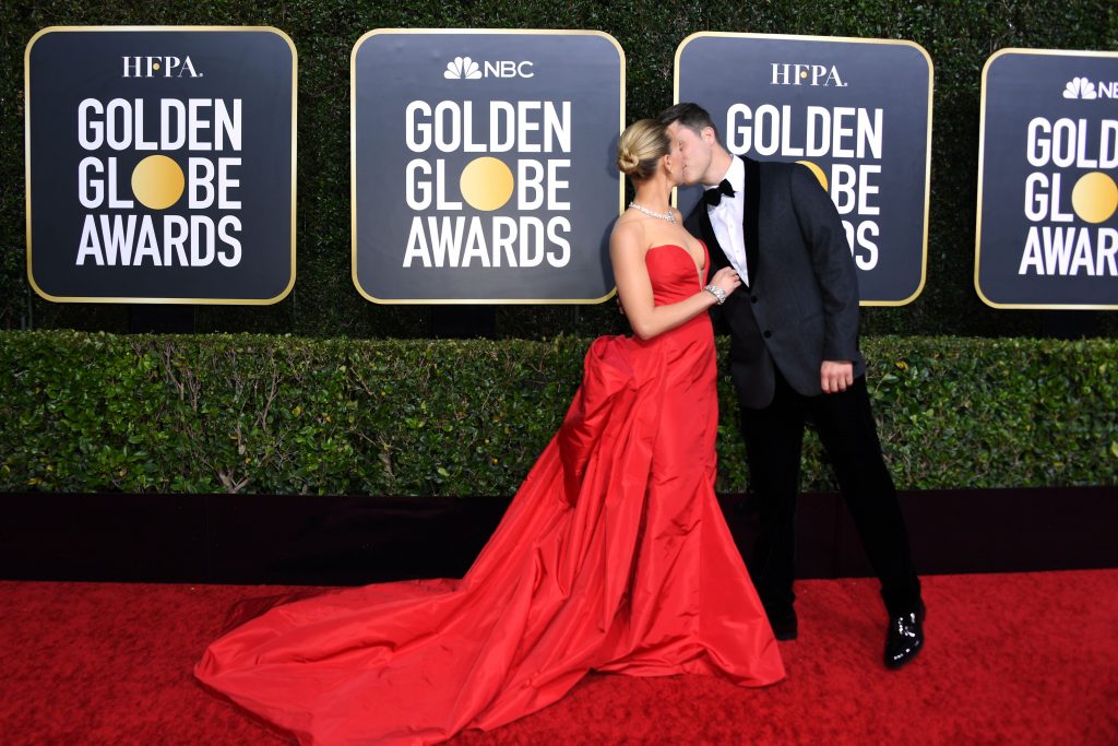 Scarlett Johansson y Colin Jost - Getty Images