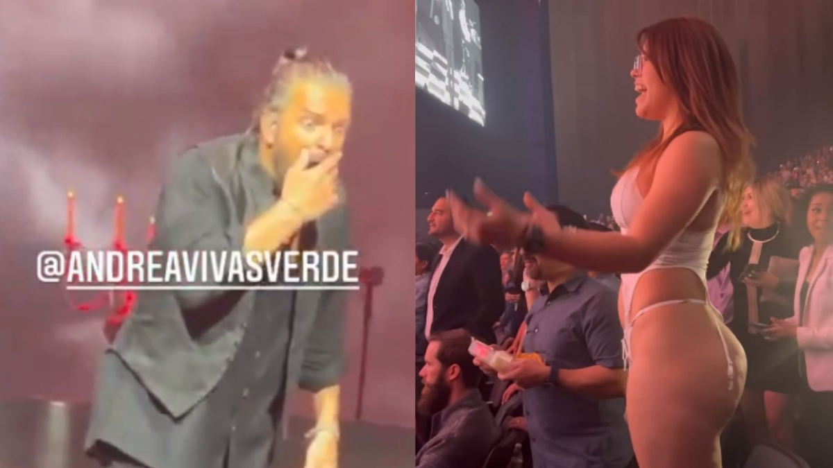 La mujer que se desvistió ante Ricardo Arjona respondió a las criticas —  RadioActiva 92.5