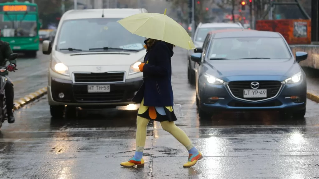 Lluvia En Santiago