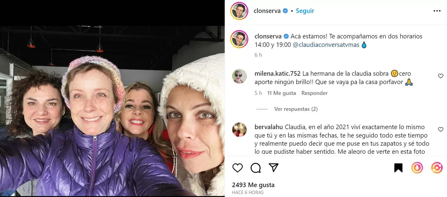 Instagram Claudia Conserva