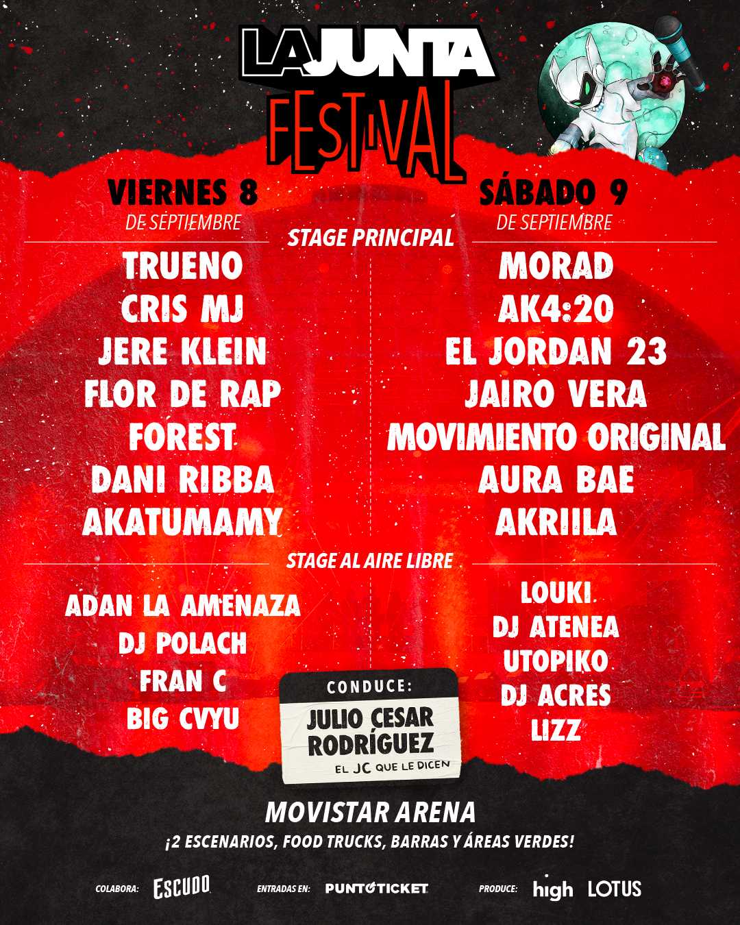 Lineup Oficial LaJunta Festival 2023