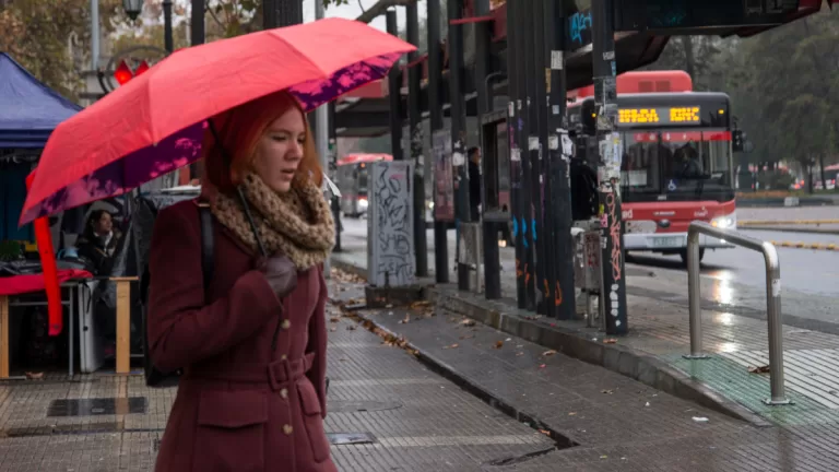 Lluvia En Santiago