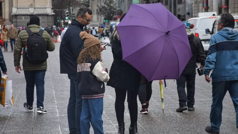 Lluvia En Santiago