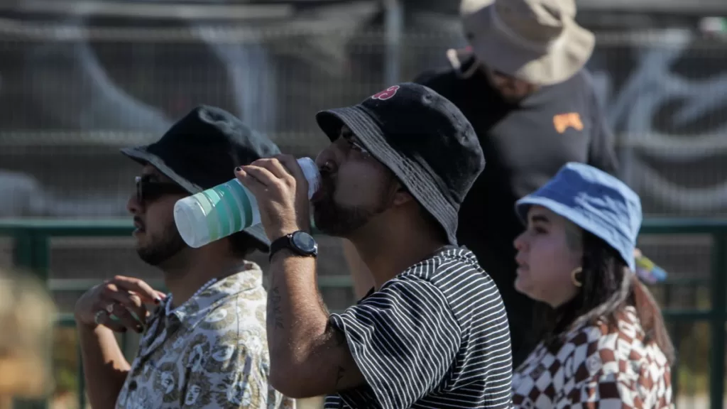 Ola De Calor En Santiago