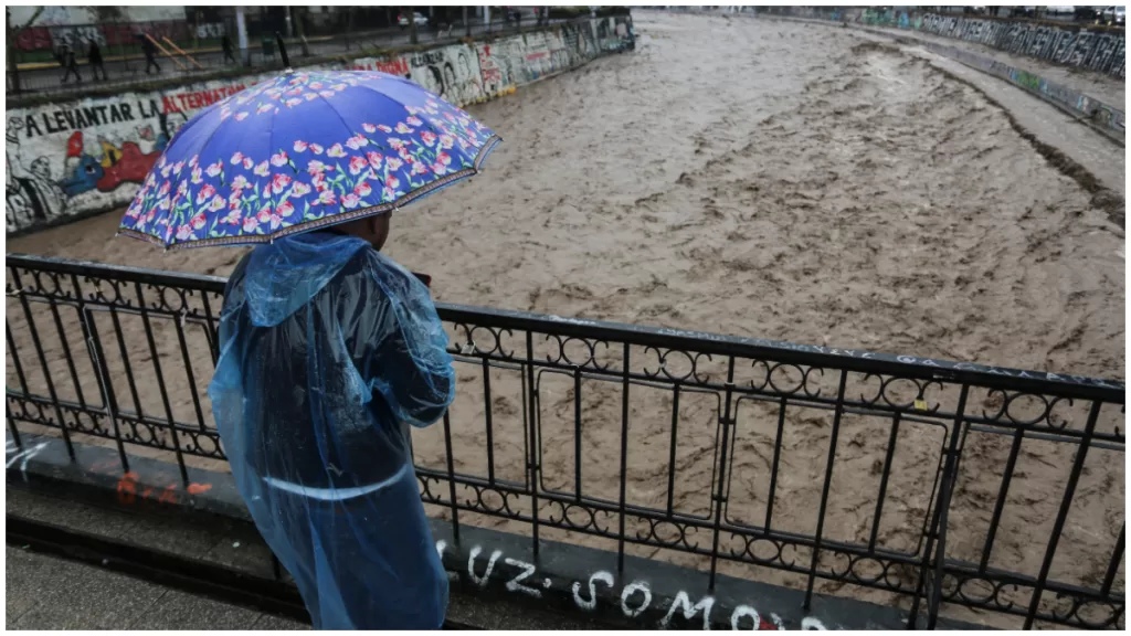 Lluvia En Santiago