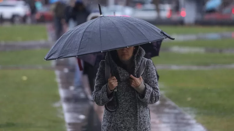 Lluvia En Santiago Días