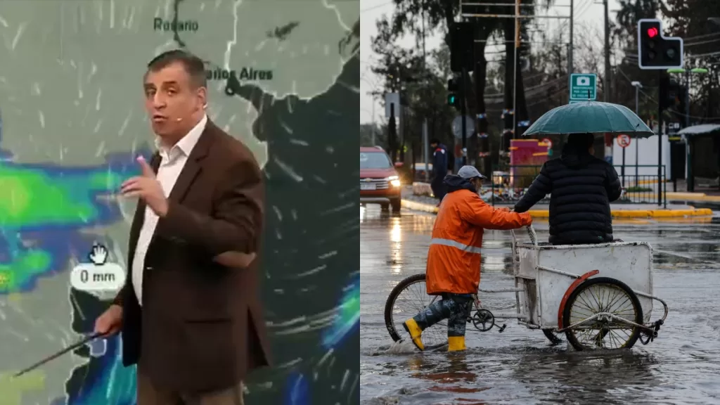 Lluvia En Santiago