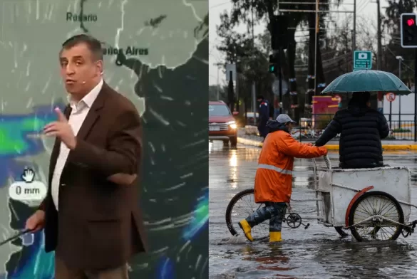 Lluvia En Santiago