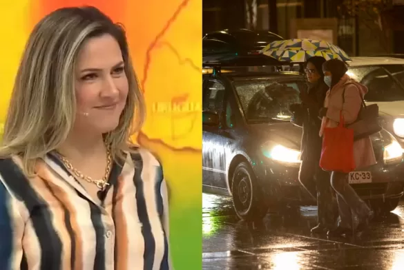 Michelle Adam Lluvia En Santiago