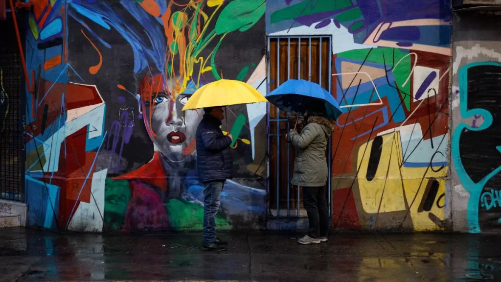 Lluvia En Santiago 2