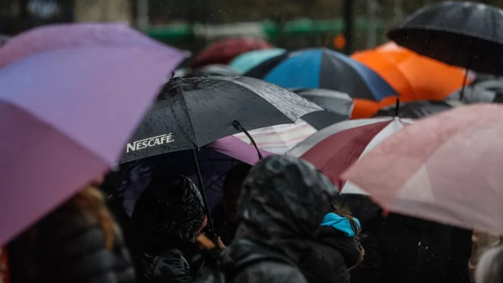 Lluvia En Santiago