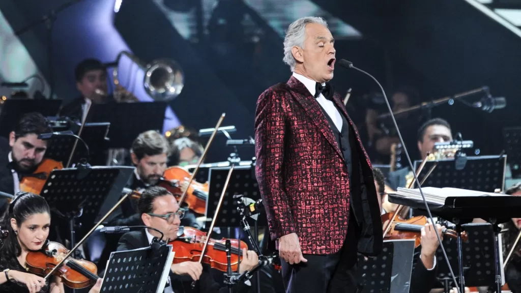 Andrea Bocelli Besame Mucho Festival VIña Del Mar 2024