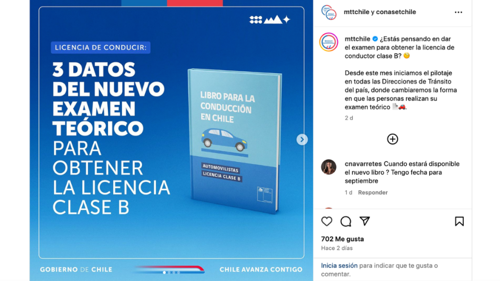 Nuevo Examen Licencia De Conducir