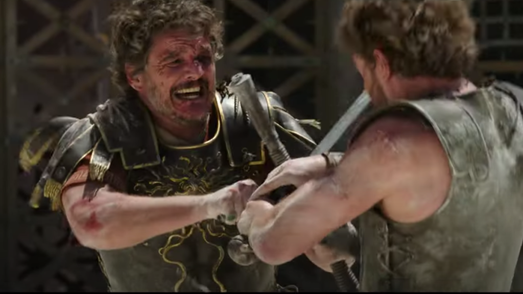 Pedro Pascal Gladiador 2 Batalla