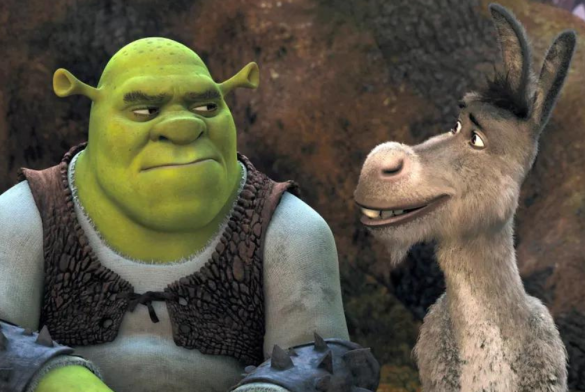 Shrek Y Burro