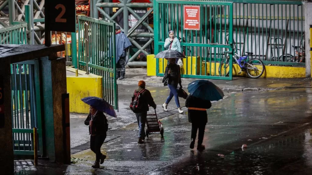 Lluvia En Santiago