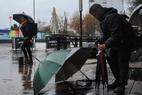 Lluvia En La Región Metropolitana