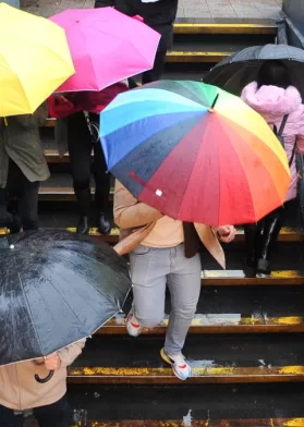 Lluvia En La Región Metropolitana