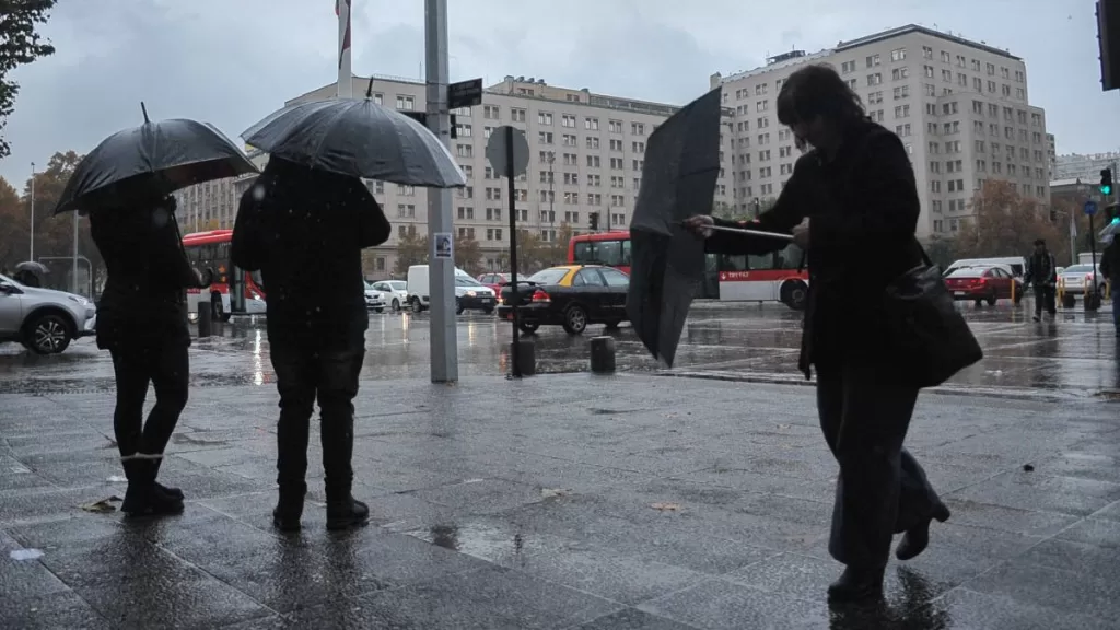 Lluvia En La Región Metropolitana