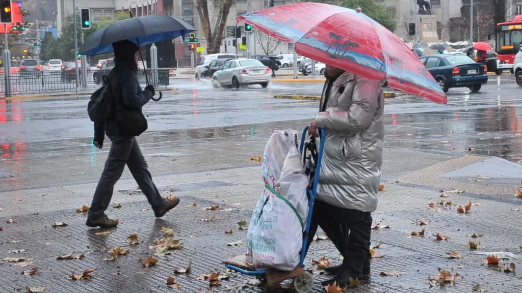 Lluvia En La Región Metropolitana