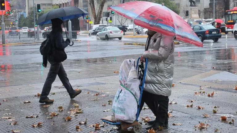 Lluvia En La Región Metropolitana