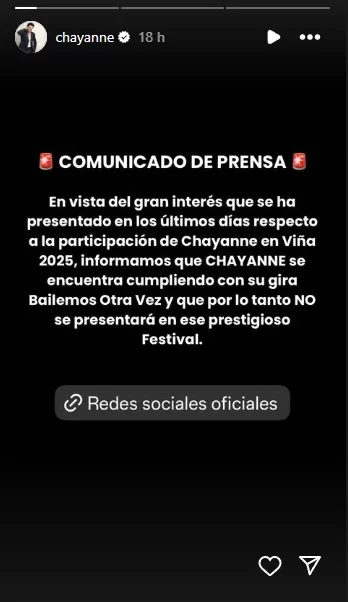 Instagram Chayanne