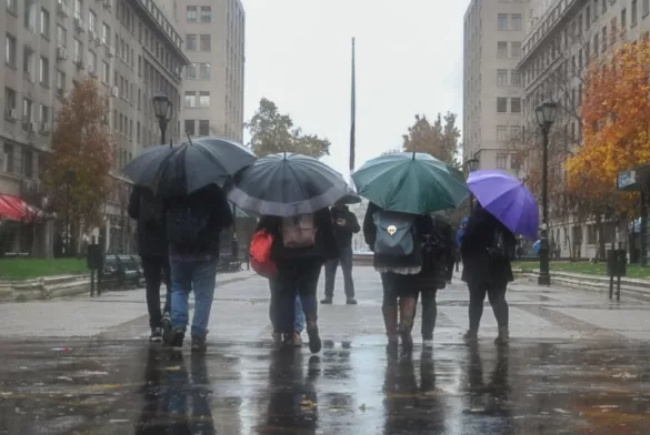 Lluvia En La Región Metropolitana