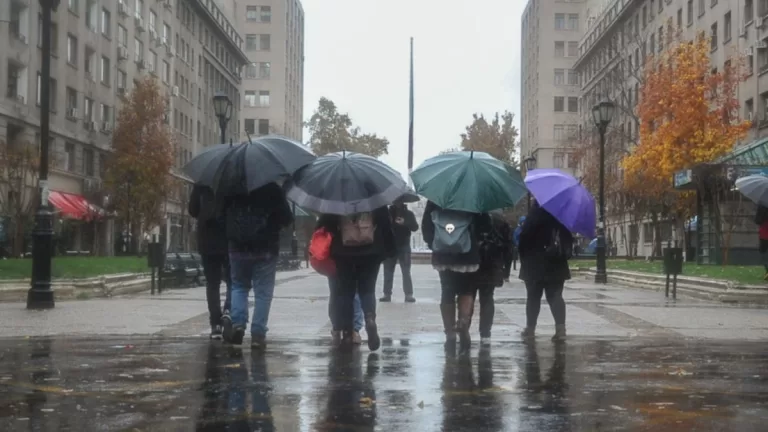 Lluvia En La Región Metropolitana