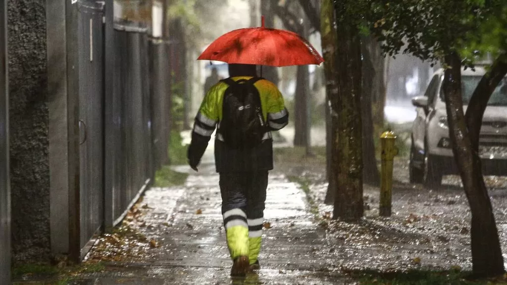 Lluvia En La Región Metropolitana