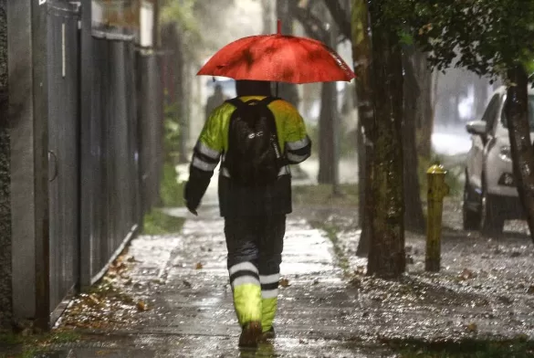 Lluvia En La Región Metropolitana