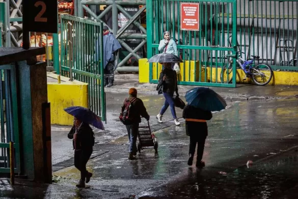 Lluvia En La Región Metropolitana