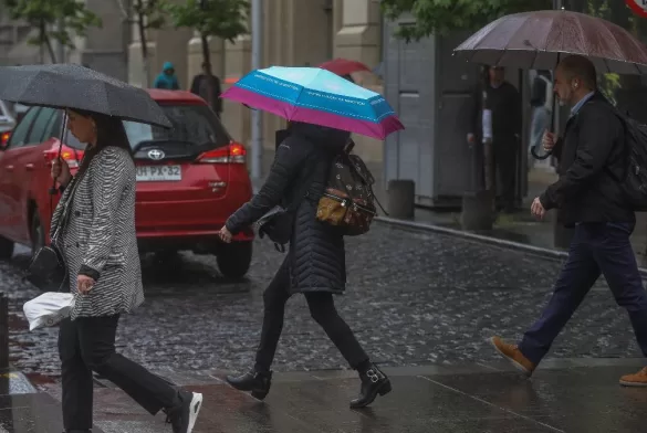 Lluvia En La Región Metropolitana