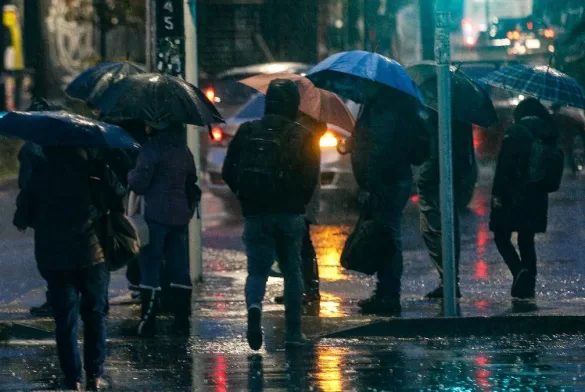 Lluvia En La Región Metropolitana