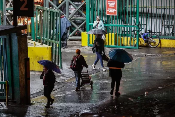 Lluvia En La Región Metropolitana