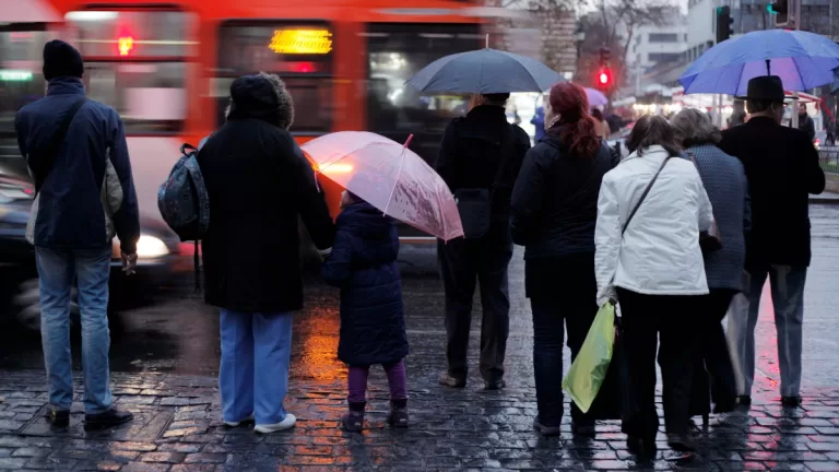 Lluvia En Santiago Findesemana