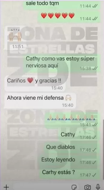 Chat Adriana Barrientos Y Cathy Barriga