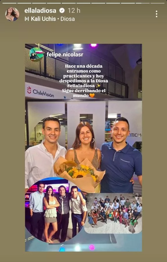 Despedida Periodista