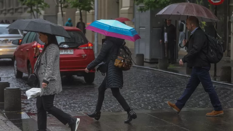 Lluvia En La Región Metropolitana